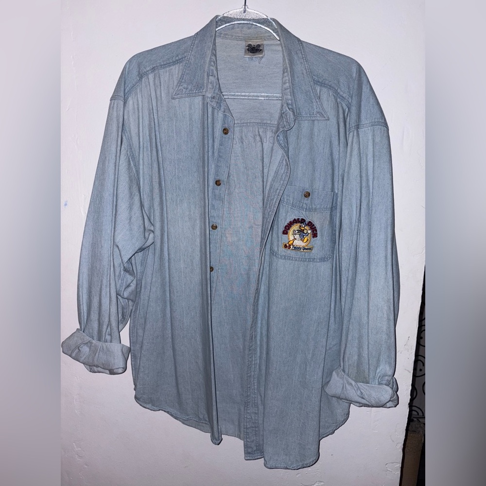 Disney Light Blue Denim Shirt